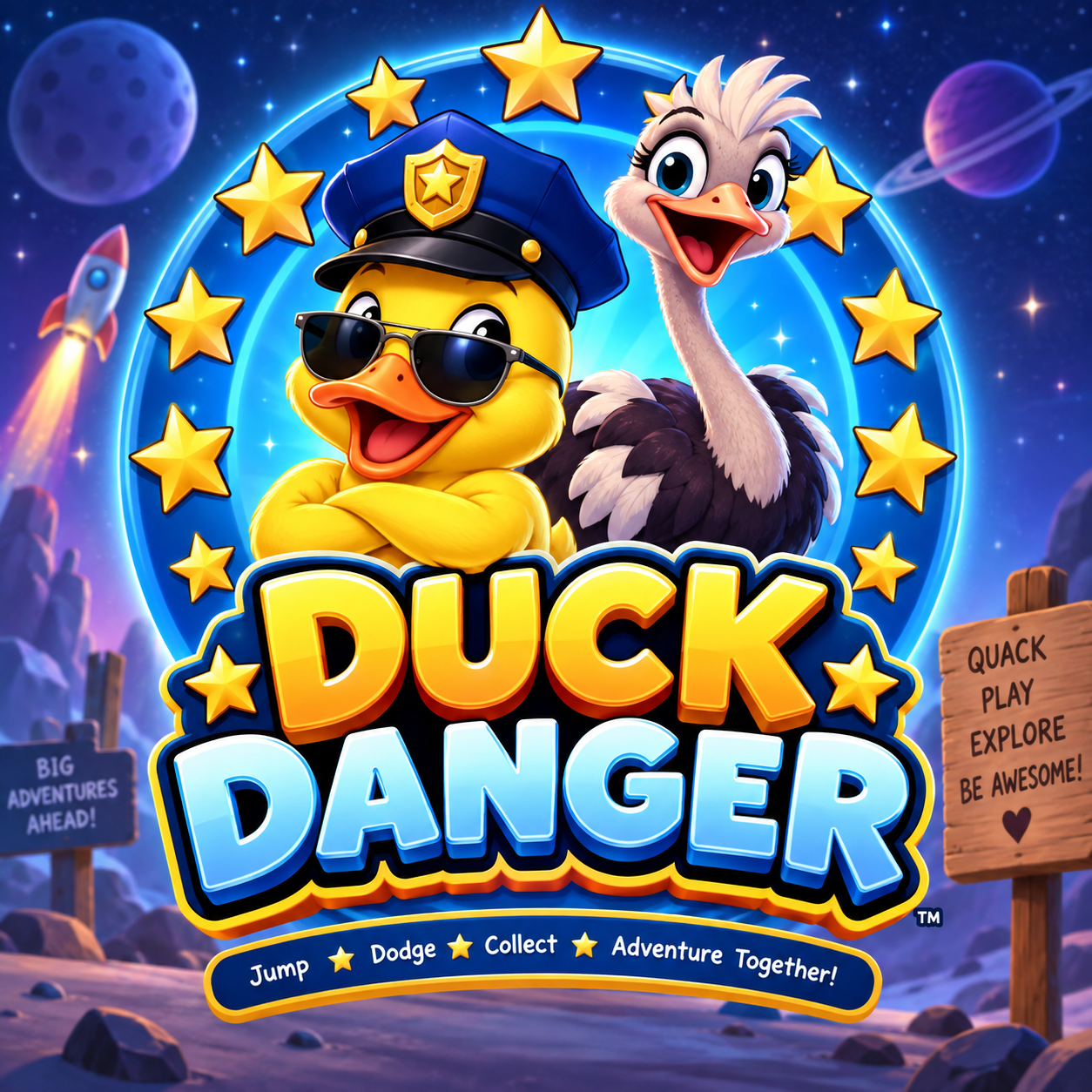 Duck Danger logo